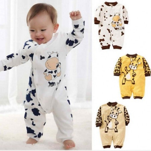 Infant Romper Clothes Cute Cow Baby Outfit