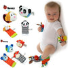 Infant Newborn Baby Boys Rattle Wrist Foot Finder Small Soft Children